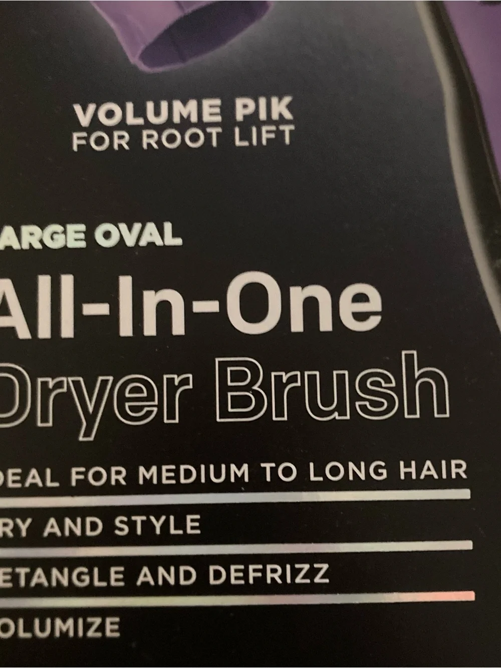 All-In-One Dryer Brush - Purple